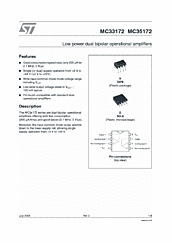 DataSheet MC35172 pdf